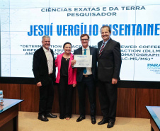 Entrega do 32º Prêmio Paranaense de Ciência e Tecnologia  no Palácio Iguaçu.   Curitiba, 04/12/2019 -  Foto: Geraldo Bubniak/AEN