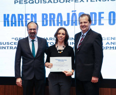 Entrega do 32º Prêmio Paranaense de Ciência e Tecnologia  no Palácio Iguaçu.   Curitiba, 04/12/2019 -  Foto: Geraldo Bubniak/AEN