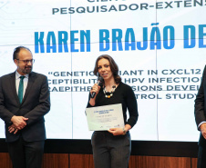 Entrega do 32º Prêmio Paranaense de Ciência e Tecnologia  no Palácio Iguaçu.   Curitiba, 04/12/2019 -  Foto: Geraldo Bubniak/AEN