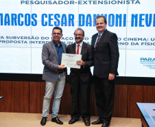 Entrega do 32º Prêmio Paranaense de Ciência e Tecnologia  no Palácio Iguaçu.   Curitiba, 04/12/2019 -  Foto: Geraldo Bubniak/AEN