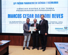 Entrega do 32º Prêmio Paranaense de Ciência e Tecnologia  no Palácio Iguaçu.   Curitiba, 04/12/2019 -  Foto: Geraldo Bubniak/AEN