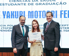 Entrega do 32º Prêmio Paranaense de Ciência e Tecnologia  no Palácio Iguaçu.   Curitiba, 04/12/2019 -  Foto: Geraldo Bubniak/AEN