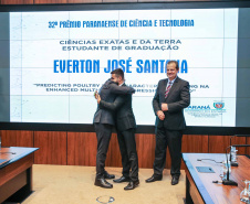 Entrega do 32º Prêmio Paranaense de Ciência e Tecnologia  no Palácio Iguaçu.   Curitiba, 04/12/2019 -  Foto: Geraldo Bubniak/AEN