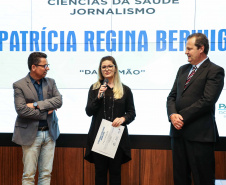 Entrega do 32º Prêmio Paranaense de Ciência e Tecnologia  no Palácio Iguaçu.   Curitiba, 04/12/2019 -  Foto: Geraldo Bubniak/AEN