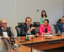 Entrega do 32º Prêmio Paranaense de Ciência e Tecnologia  no Palácio Iguaçu.   Curitiba, 04/12/2019 -  Foto: Geraldo Bubniak/AEN