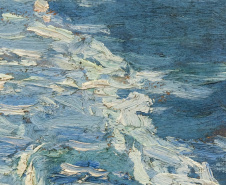  Lange de Morretes. Mar, eterno mar, 1927 (detalhe). Foto Ingrid Schmaedecke


