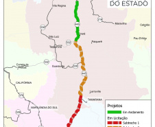 Elaboração do projeto da PR-445 atrai quatro interessados. Foto:DER