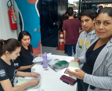 A feira de serviços Paraná Cidadão registrou cerca de 13 mil atendimentos em Cascavel. A ação ofereceu mais de 30 serviços, entre eles a emissão da carteira de identidade, carteira de trabalho e CPF. Foto: SEJUF