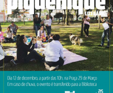 
Biblioteca promove mais um Piquenique Literário
