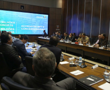 Governador Carlos Massa Ratinho Junior em reunião com os secretários. Curitiba,10/12/2019 Foto:Jaelson Lucas / AEN