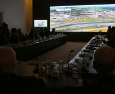 Governador Carlos Massa Ratinho Junior em reunião com os secretários. Curitiba,10/12/2019 Foto:Jaelson Lucas / AEN