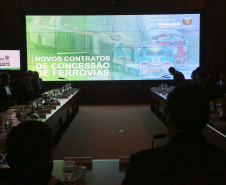 Governador Carlos Massa Ratinho Junior em reunião com os secretários. Curitiba,10/12/2019 Foto:Jaelson Lucas / AEN