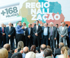 O governador Carlos Massa Ratinho Junior autorizou nesta quarta-feira (11), em cerimônia no Palácio Iguaçu, a liberação de R$ 168 milhões para a saúde pública de 297 municípios paranaenses. 