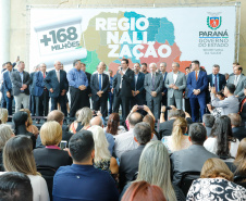 O governador Carlos Massa Ratinho Junior autorizou nesta quarta-feira (11), em cerimônia no Palácio Iguaçu, a liberação de R$ 168 milhões para a saúde pública de 297 municípios paranaenses. 