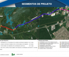 A empresa Portos do Paraná intensifica a parceria com a comunidade portuária para agilizar duas importantes obras de melhoria para a população de Paranaguá. Os projetos executivos da revitalização da Avenida Atílio Fontana, conhecida como Estrada Velha de Alexandra, e da construção de um viaduto sobre a ferrovia da Avenida Roque Vernalha serão doados pela iniciativa privada e executados pelo Governo do Estado. Foto: Claudio Neves/Portos do Paraná