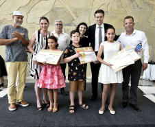 Premiação do Concurso de Desenho do Centro Juvenil de Artes Plásticas(CJAP).Curitiba, 12 de novembro de 2019.Foto: Kraw Penas/SECC