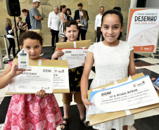 Premiação do Concurso de Desenho do Centro Juvenil de Artes Plásticas(CJAP).Curitiba, 12 de novembro de 2019.Foto: Kraw Penas/SECC