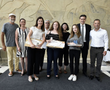 Premiação do Concurso de Desenho do Centro Juvenil de Artes Plásticas(CJAP).Curitiba, 12 de novembro de 2019.Foto: Kraw Penas/SECC