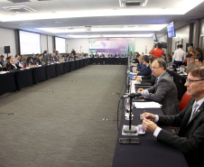 O secretário especial da Fazenda, Waldery Rodrigues Junior, presidente do Conselho Nacional de Política Fazendária (Confaz), afirmou nesta sexta-feira (13), durante reunião da entidade, em Curitiba, que a proposta de reforma tributária a ser apresentada pelo governo ao Congresso vai contribuir para pacificar a questão da guerra fiscal entre os Estados. Foto:Jaelson Lucas / AEN