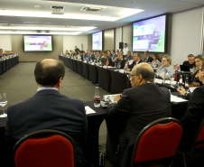 O secretário especial da Fazenda, Waldery Rodrigues Junior, presidente do Conselho Nacional de Política Fazendária (Confaz), afirmou nesta sexta-feira (13), durante reunião da entidade, em Curitiba, que a proposta de reforma tributária a ser apresentada pelo governo ao Congresso vai contribuir para pacificar a questão da guerra fiscal entre os Estados. Foto:Jaelson Lucas / AEN