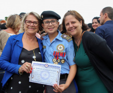 São José dos Pinhais, 14 de dezembro de 2019. Formatura do Colégio da Polícia Militar. 