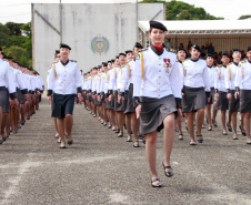 São José dos Pinhais, 14 de dezembro de 2019. Formatura do Colégio da Polícia Militar. 