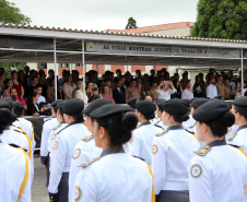 São José dos Pinhais, 14 de dezembro de 2019. Formatura do Colégio da Polícia Militar. 