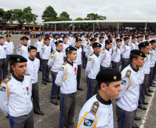 São José dos Pinhais, 14 de dezembro de 2019. Formatura do Colégio da Polícia Militar. 