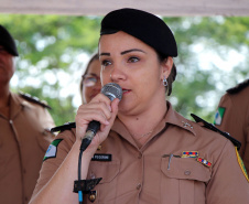 São José dos Pinhais, 14 de dezembro de 2019. Formatura do Colégio da Polícia Militar. 