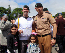 São José dos Pinhais, 14 de dezembro de 2019. Formatura do Colégio da Polícia Militar. 