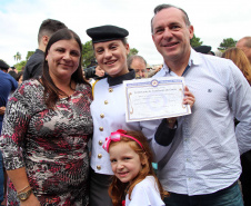 São José dos Pinhais, 14 de dezembro de 2019. Formatura do Colégio da Polícia Militar. 