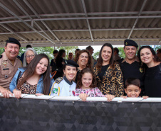 São José dos Pinhais, 14 de dezembro de 2019. Formatura do Colégio da Polícia Militar. 