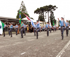 São José dos Pinhais, 14 de dezembro de 2019. Formatura do Colégio da Polícia Militar. 
