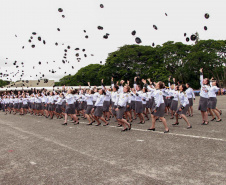 São José dos Pinhais, 14 de dezembro de 2019. Formatura do Colégio da Polícia Militar. 