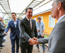 O Governador Carlos Massa Ratinho Junior e o ministro da Justiça e Segurança Pública, Sergio Moro, inauguram nesta segunda-feira (16),  em Foz do Iguaçu, o Centro Integrado de Operações de Fronteira. O CIOF reforçará as ações estratégicas estaduais de combate ao tráfico e ao crime organizado. A estrutura passa a integrar o Parque Tecnológico Itaipu, na Itaipu Binacional.Foz do Iguaçu, 16/12/2019 -  Foto: Geraldo Bubniak/AEN
