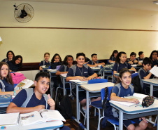 Programa vai beneficiar mais de mil escolas em 2020. Foto:SEED