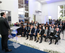 O Governador Carlos Massa Ratinho Junior e o ministro da Justiça e Segurança Pública, Sergio Moro, inauguram nesta segunda-feira (16),  em Foz do Iguaçu, as operações do Fronteira Tech  na Ponte Internacional da Amizade, que liga Foz do Iguaçu/PR à Ciudad del Este/PY. A iniciativa promover o uso de tecnologias digitais com foco na segurança pública. Foz do Iguaçu, 16/12/2019 -  Foto: Geraldo Bubniak/AEN