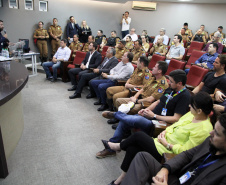 O Departamento de Trânsito do Paraná (Detran-PR) junto com a Polícia Militar do Paraná (PMPR), lançaram a nova versão do Sistema Bateu Urbano e do novo Sistema Bateu Rodoviário. Foto: Ari Dias/AEN