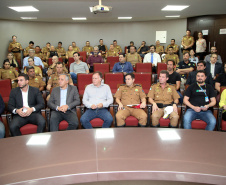 O Departamento de Trânsito do Paraná (Detran-PR) junto com a Polícia Militar do Paraná (PMPR), lançaram a nova versão do Sistema Bateu Urbano e do novo Sistema Bateu Rodoviário. Foto: Ari Dias/AEN