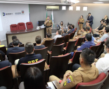 O Departamento de Trânsito do Paraná (Detran-PR) junto com a Polícia Militar do Paraná (PMPR), lançaram a nova versão do Sistema Bateu Urbano e do novo Sistema Bateu Rodoviário. Foto: Ari Dias/AEN