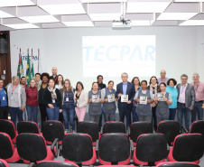 No “Dia D” de combate à dengue organizado pelo Governo do Estado, nesta quarta-feira (18), a incubadora do Instituto de Tecnologia do Paraná (Tecpar) recebe uma nova empresa – a Forrest Brasil Tecnologia, que desenvolveu um projeto inovador para ataque ao mosquito Aedes aegypti.Foto: Tecpar