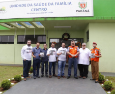O município de Quinta do Sol, que está em epidemia e com 179 casos confirmados da doença, recebeu o secretário de Estado da Saúde, Beto Preto, que falou com a comunidade, profissionais de saúde sobre a importância de ações e mutirões de limpeza e eliminação de criadouros do mosquito.Foto: Gilson Abreu/AEN