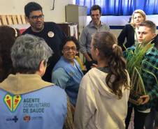 O Governo do Estado mobilizou toda a sua estrutura para ações integradas de combate à dengue, durante esta quarta-feira, 18 de dezembro, dando início a série de atividades que serão realizadas ao longo dos próximos meses.Secretaria da Educação. Foto:SEED