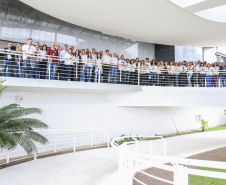 Governo do Estado em campanha para envolver a sociedade paranaense em um grande mutirão de prevenção e de combate à dengue no Paraná, nas secretarias e demais órgãos estaduais realizam dezenas de ações para conscientização e orientação sobre cuidados para prevenir a doença.   18/12/2019  -  Foto: Geraldo Bubniak/AEN