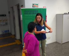 A Controladoria-Geral do Estado começou uma pesquisa de satisfação com usuários de serviços do Estado e já compilou os primeiros resultados. As unidades de atendimento ao público da Secretaria da Saúde e do Detran, em Curitiba, foram visitadas de setembro a dezembro e os seus usuários convidados a responder o questionário de satisfação. Foto:CGE