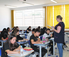 Educação investe em tecnologia e infraestrutura. Foto:SEED