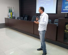 Plano de Segurança da Água foi tema de workshop em Cascavel. Foto: Sanepar