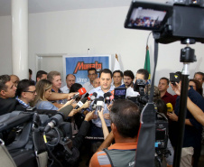 A instalação de uma indústria de alimentos vai gerar 650 empregos diretos em Cambé, na Região Metropolitana de Londrina, Norte do Paraná. O investimento de R$ 170 milhões é do Grupo Muffato e foi anunciado nesta sexta-feira (20) em evento com o governador Carlos Massa Ratinho Junior e o diretor da empresa, Everton Muffato, realizado na prefeitura de Cambé.