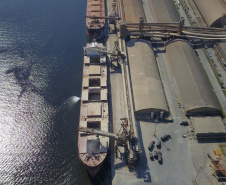 04/2019 - Porto de Paranaguá. Foto: José Fernando Ogura/ANPr