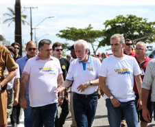 O vice governador Darci Piana participa neste sábado (21), do Lançamento do  Verão Maior 2019/2020. O evento acontece em Matinhos  e marca o início das ações dos órgãos estaduais no Litoral e nas praias de água doce nas Costas Oeste, Norte e Noroeste, durante toda a temporada até 1º de março.  Matinhos, 21/12/2019 -  Foto: Geraldo Bubniak/AEN